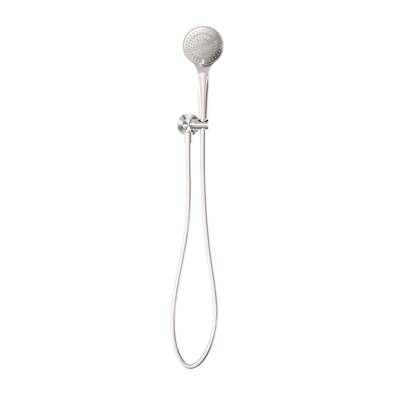 Mecca Shower On Bracket With Air Shower Brushed Nickel