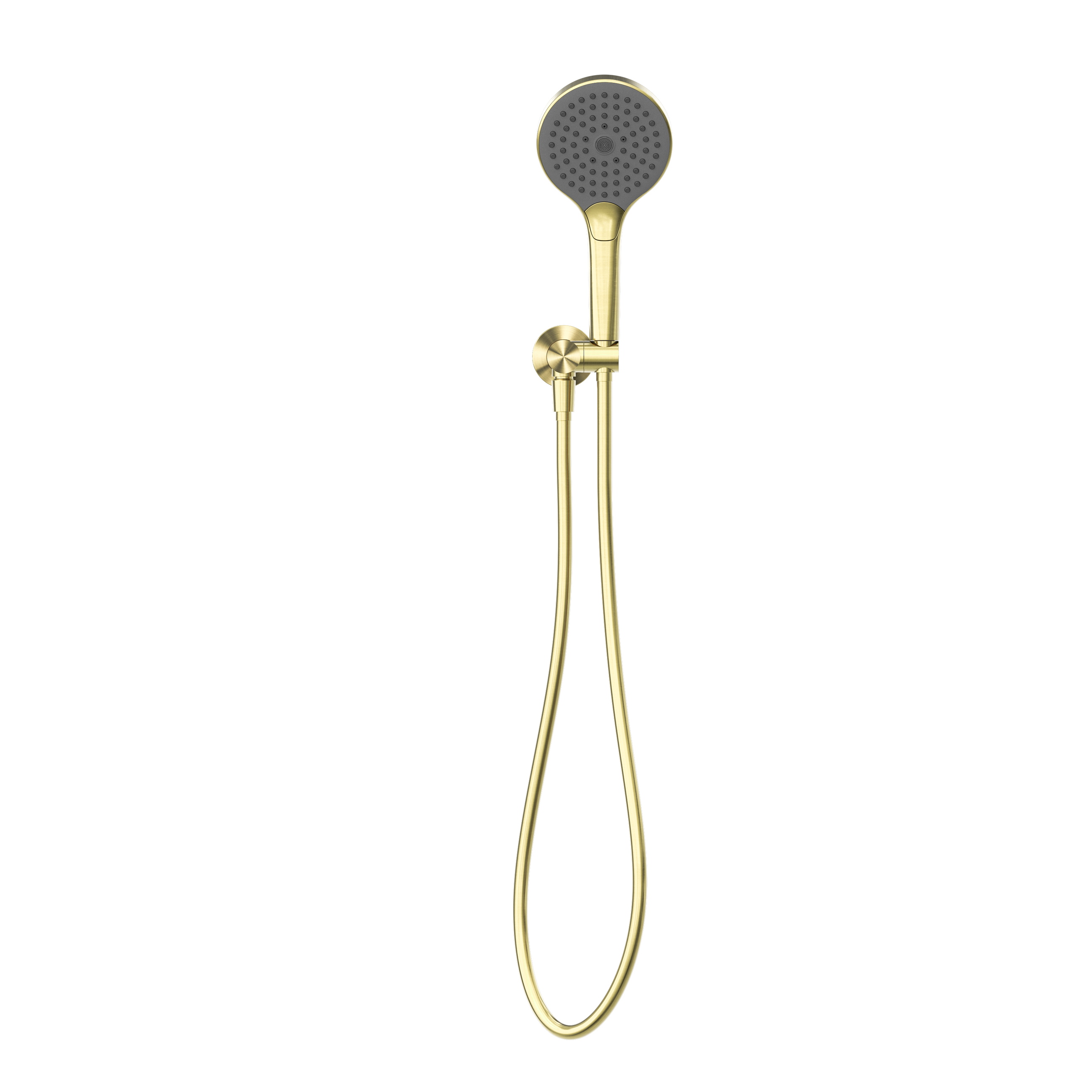 Mecca Shower On Bracket With Air Shower II Brushed Gold