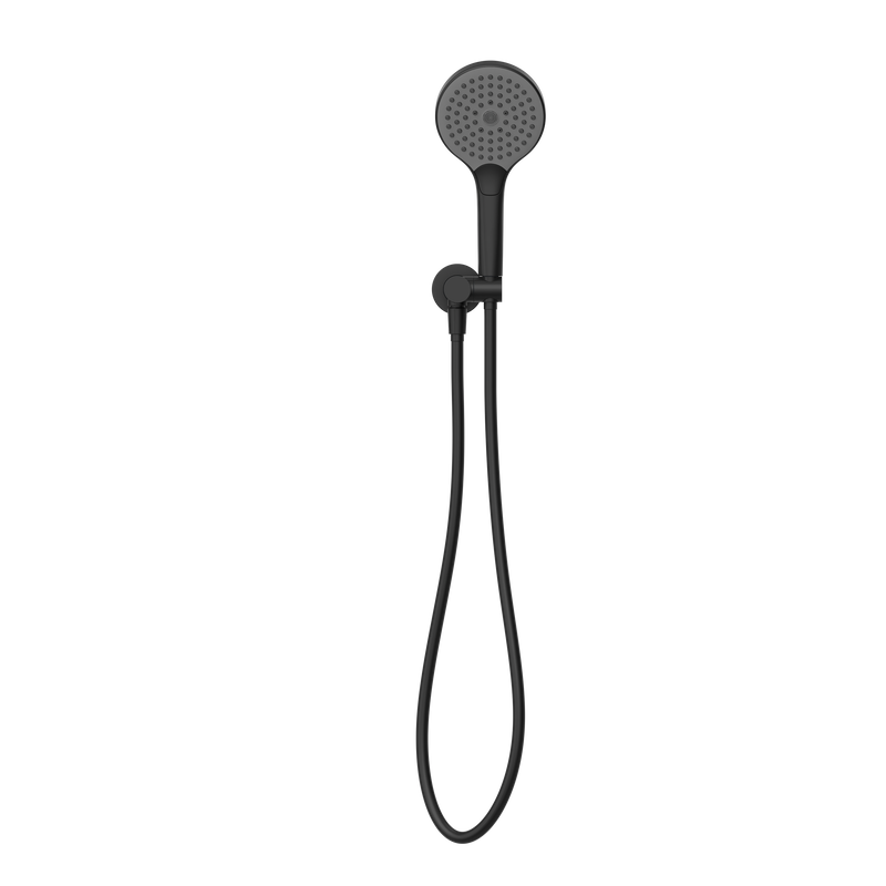 Mecca Shower On Bracket With Air Shower II Matte Black