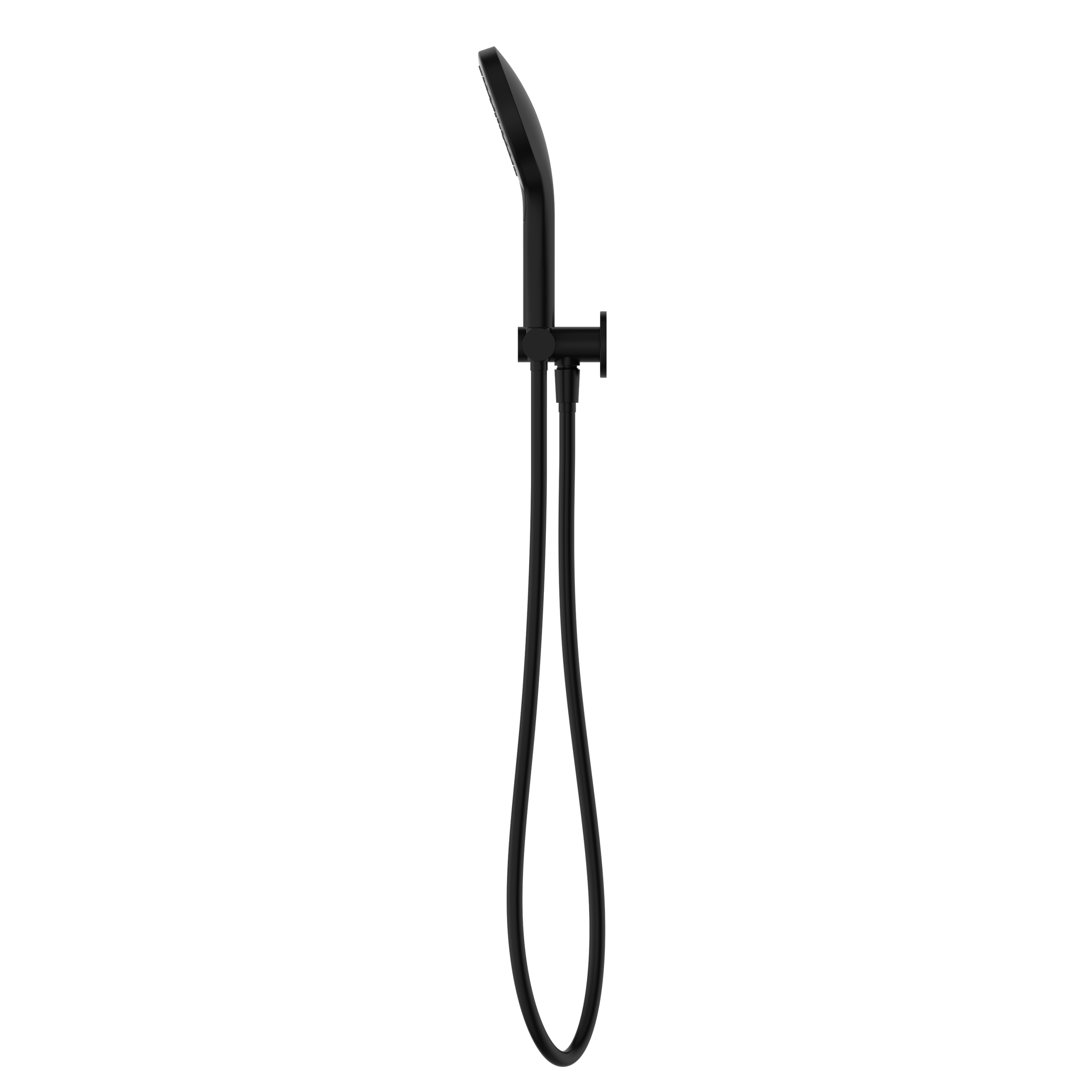 Mecca Shower On Bracket With Air Shower II Matte Black