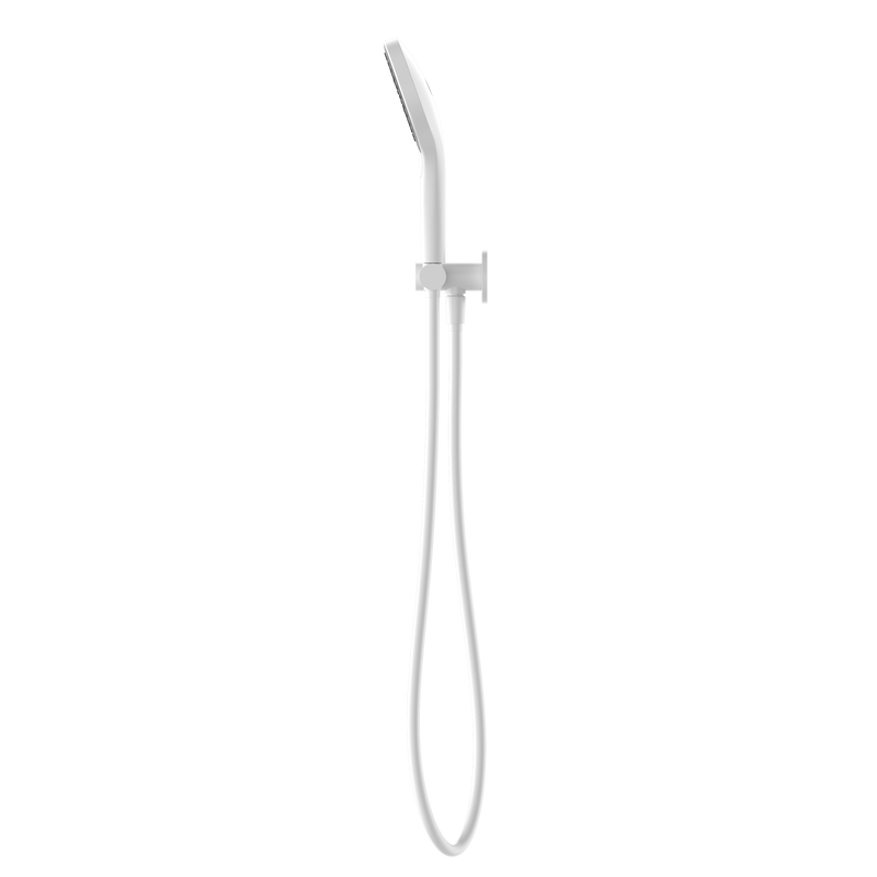 Mecca Shower On Bracket With Air Shower II Matte White