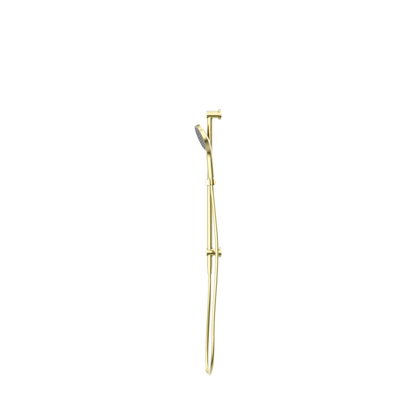 Mecca Shower Rail With Air Shower II Brushed Gold
