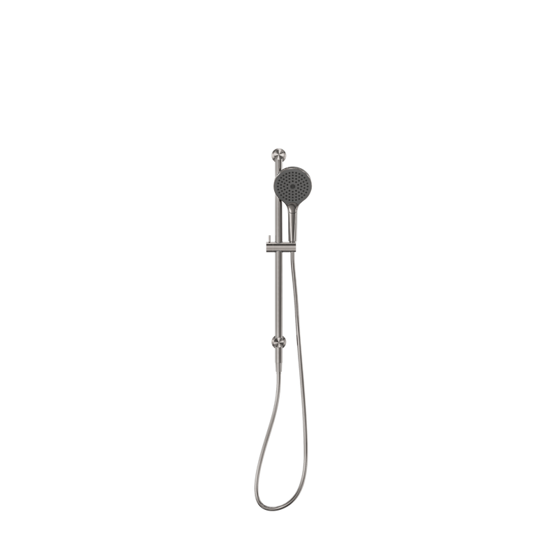 Mecca Shower Rail With Air Shower II Brushed Nickel