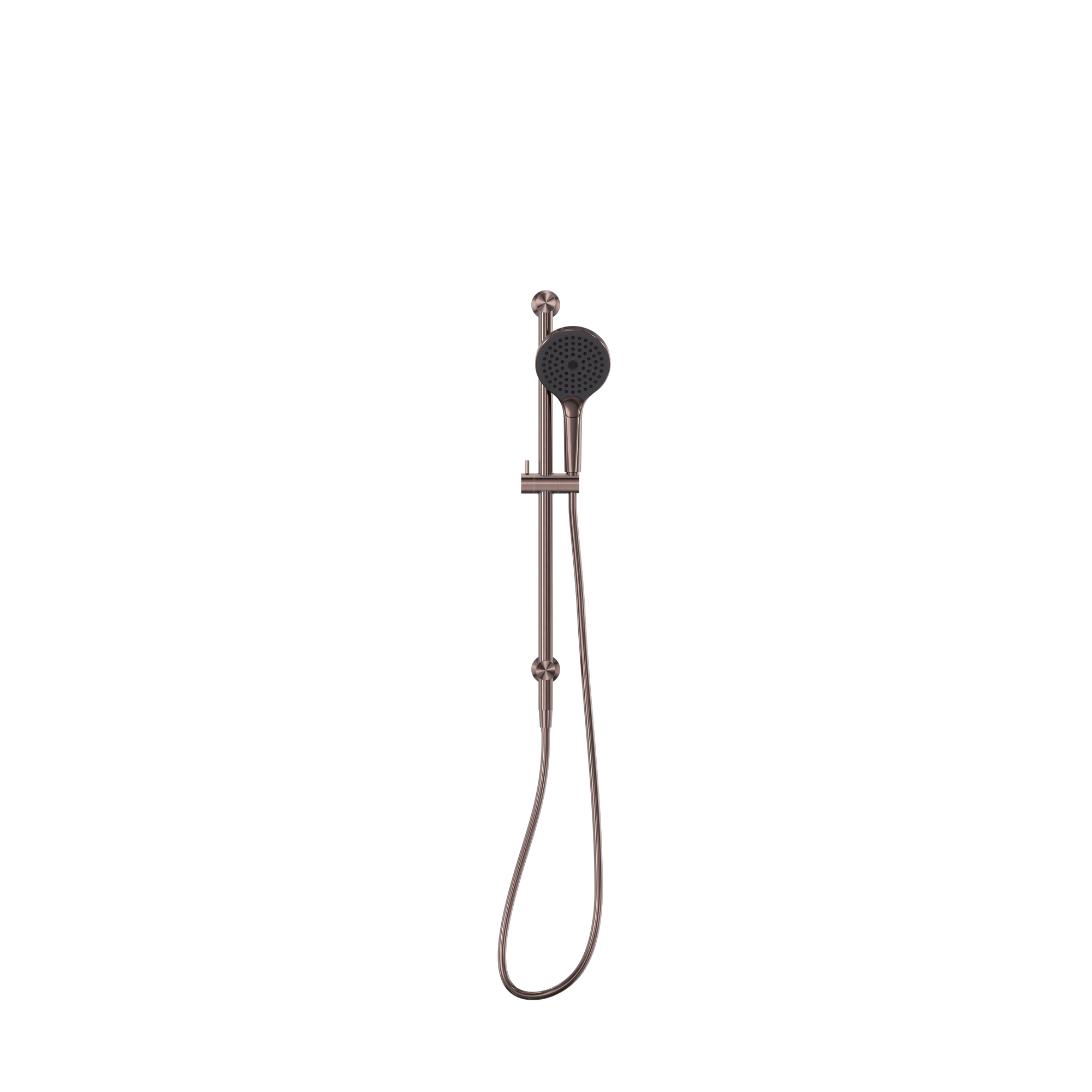 Mecca Shower Rail With Air Shower II Brushed Bronze