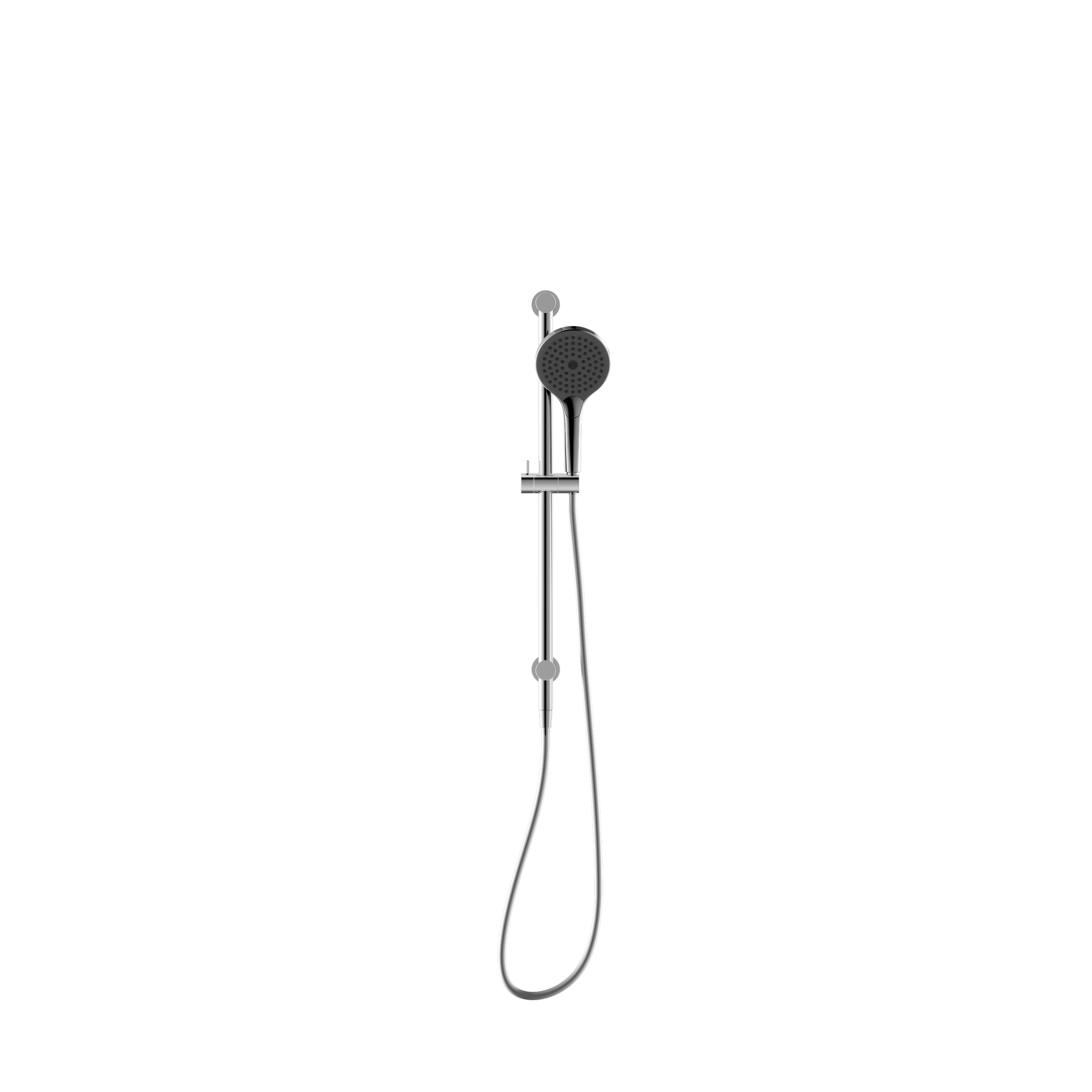 Mecca Shower Rail With Air Shower II Chrome