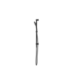 Mecca Shower Rail With Air Shower II Matte Black
