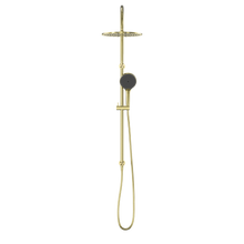 Mecca Twin Shower With Air Shower II Brushed Gold
