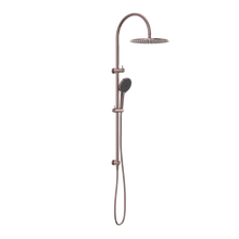 Mecca Twin Shower With Air Shower II Brushed Bronze