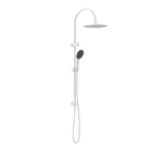 Mecca Twin Shower With Air Shower II Matte White