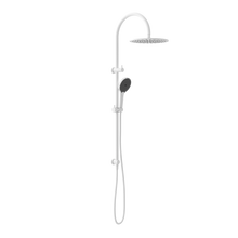 Mecca Twin Shower With Air Shower II Matte White