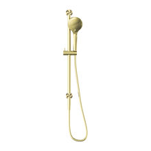 Mecca Shower Rail With Air Shower Brushed Gold