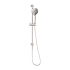 Mecca Shower Rail With Air Shower Brushed Nickel
