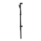 Mecca Shower Rail With Air Shower Matte Black