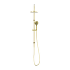 Mecca Twin Shower With Air Shower Brushed Gold