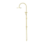 Mecca Twin Shower With Air Shower Brushed Gold
