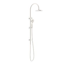 Mecca Twin Shower With Air Shower Brushed Nickel