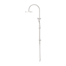 Mecca Twin Shower With Air Shower Brushed Nickel