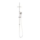 Mecca Twin Shower With Air Shower Brushed Nickel