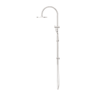 Mecca Twin Shower With Air Shower Brushed Nickel