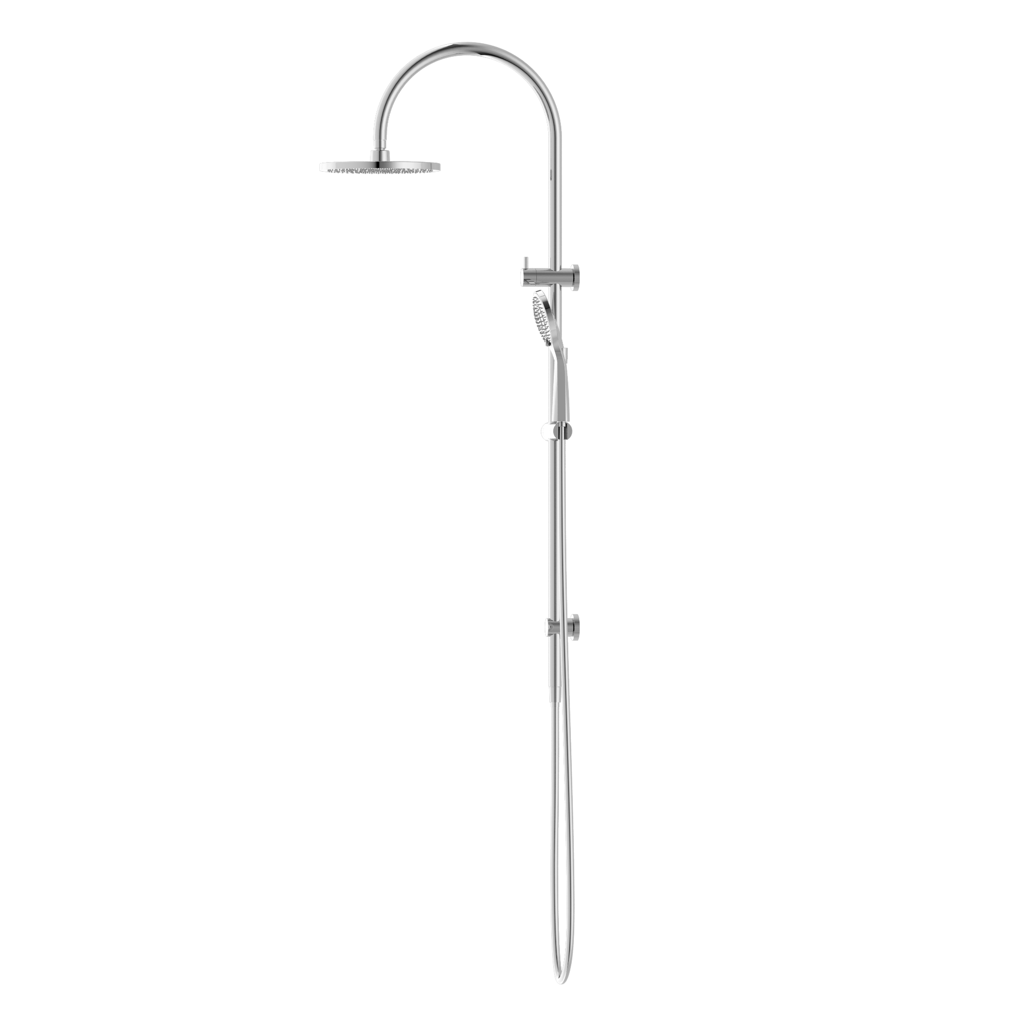 Mecca Twin Shower With Air Shower Chrome
