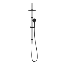 Mecca Twin Shower With Air Shower Matte Black