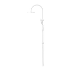 Mecca Twin Shower With Air Shower Matte White
