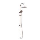 Mecca Twin Shower Brushed Bronze