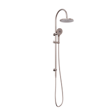Mecca Twin Shower Brushed Bronze
