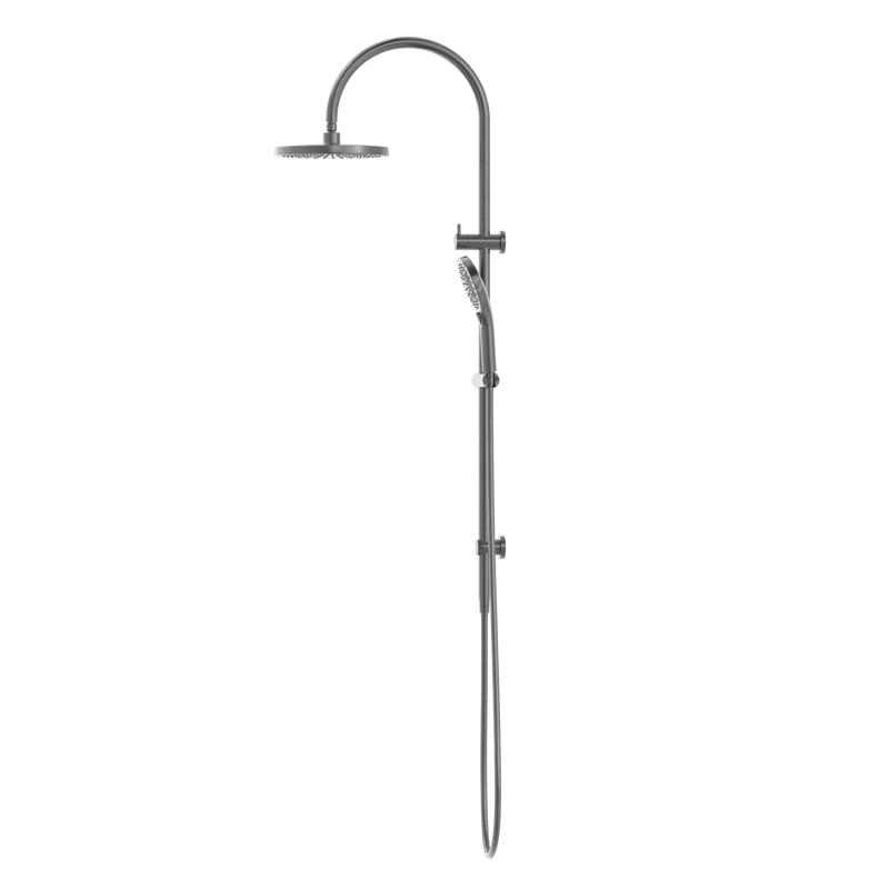 Mecca Twin Shower Gun Metal
