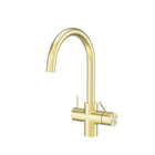 Mecca 3 Way Filtered Mixer Tap Brushed Gold