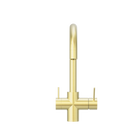 Mecca 3 Way Filtered Mixer Tap Brushed Gold
