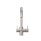 Mecca 3 Way Filtered Mixer Tap Brushed Nickel