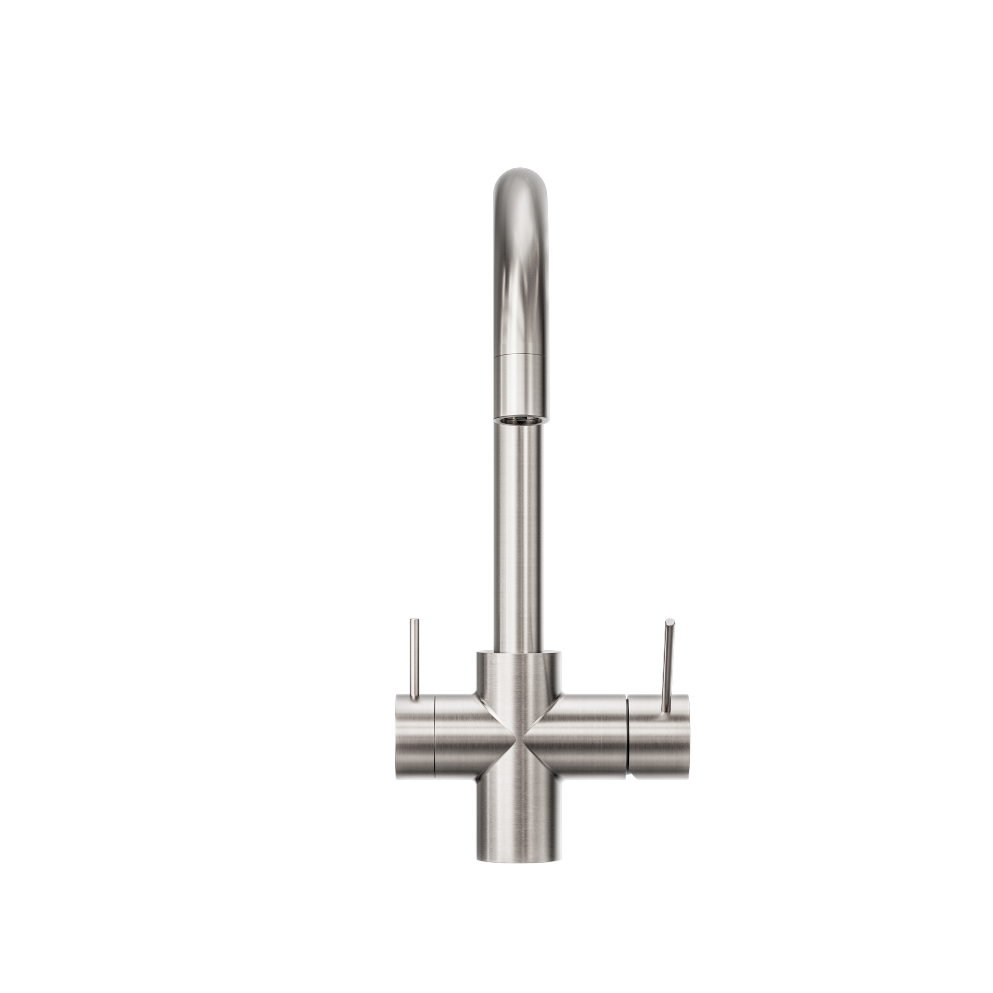 Mecca 3 Way Filtered Mixer Tap Brushed Nickel