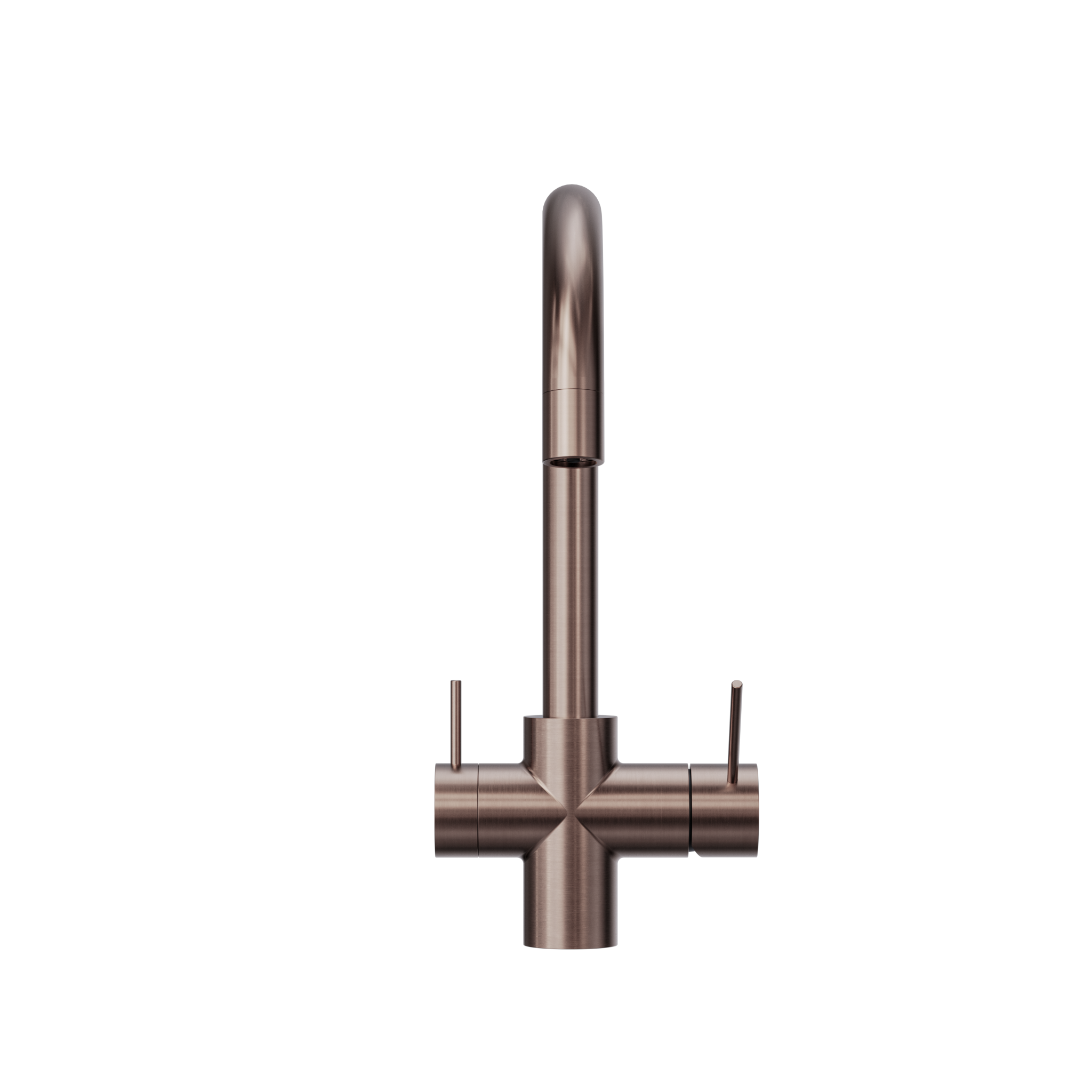 Mecca 3 Way Filtered Mixer Tap Brushed Bronze