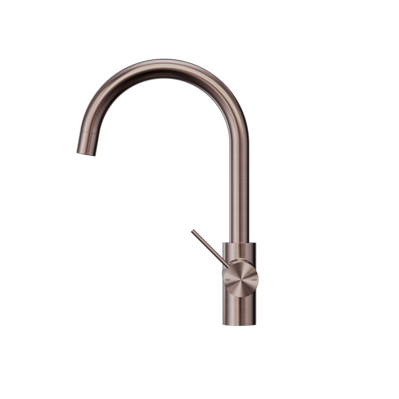 Mecca 3 Way Filtered Mixer Tap Brushed Bronze