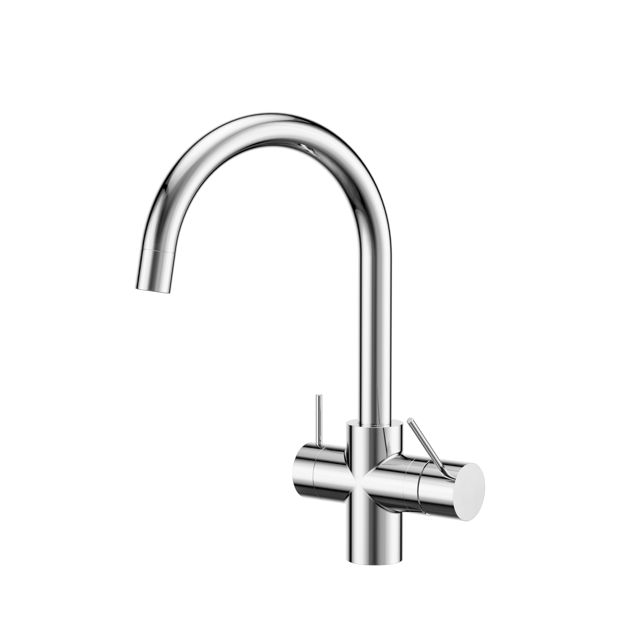 Mecca 3 Way Filtered Mixer Tap Chrome