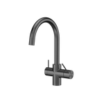 Mecca 3 Way Filtered Mixer Tap Gun Metal