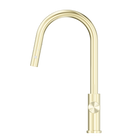 Mecca Pull Out Sink Mixer With Vegie Spray Function Brushed Gold