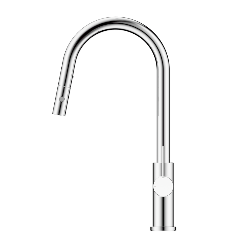 Mecca Pull Out Sink Mixer With Vegie Spray Function Chrome