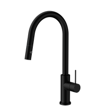 Mecca Pull Out Sink Mixer With Vegie Spray Function Matte Black