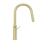 Mecca Smart Sensor Pull Out Kitchen Mixer Brushed Gold