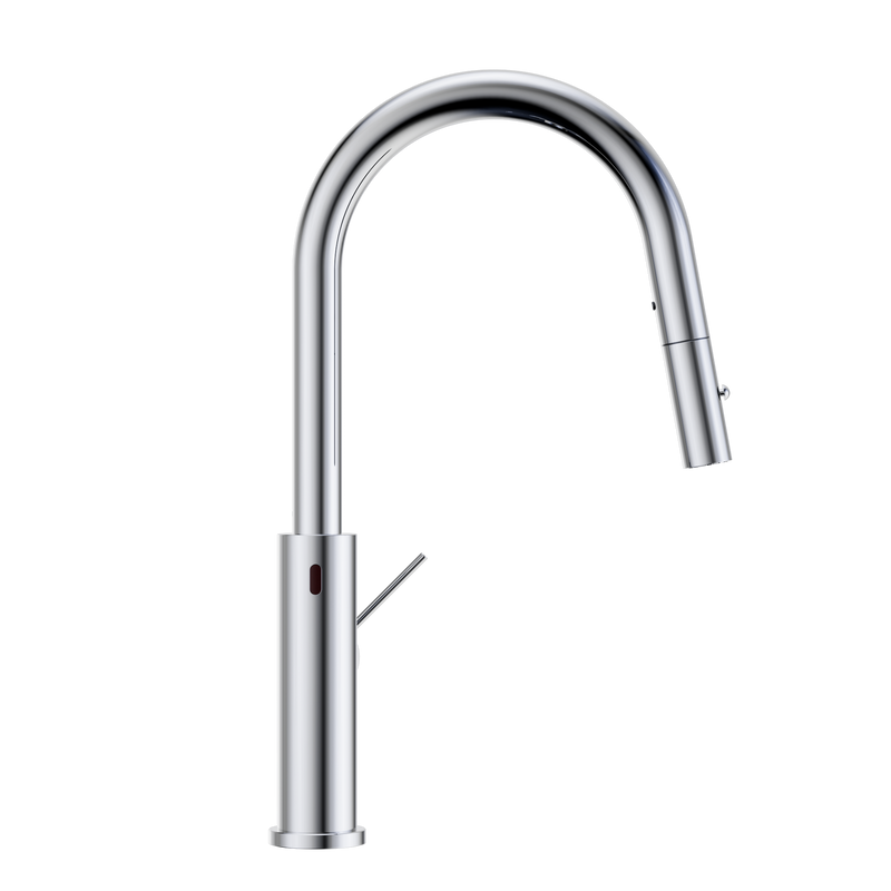 Mecca Smart Sensor Pull Out Kitchen Mixer Chrome