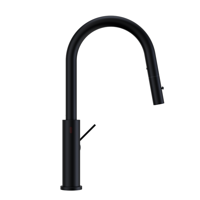 Mecca Smart Sensor Pull Out Kitchen Mixer Matte Black