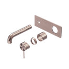 Mecca Wall Basin/Bath Mixer 120mm Trim Kits Only Brushed Bronze