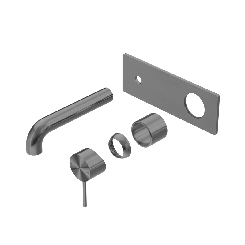 Mecca Wall Basin/Bath Mixer 120mm Trim Kits Only Gun Metal