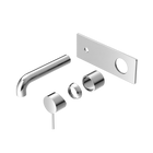 Mecca Wall Basin/Bath Mixer 160mm Trim Kits Only Chrome