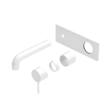 Mecca Wall Basin/Bath Mixer 185mm Trim Kits Only Matte White