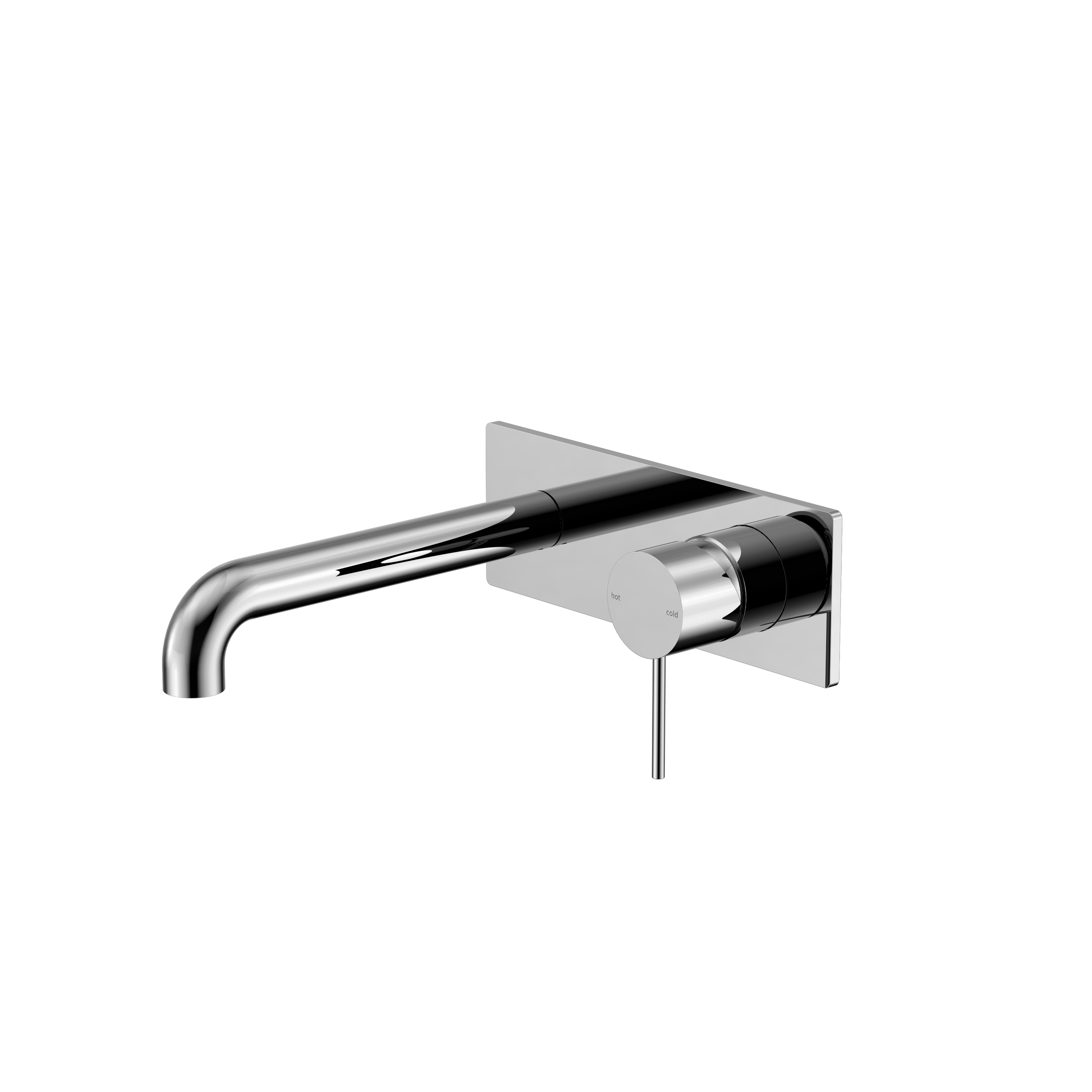 Mecca Wall Basin/Bath Mixer 230mm Chrome