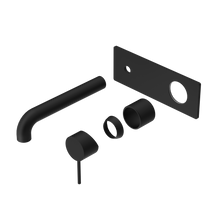 Mecca Wall Basin/Bath Mixer 230mm Trim Kits Only Matte Black