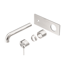 Mecca Wall Basin/Bath Mixer 260mm Trim Kits Only Brushed Nickel